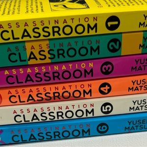 Assassination Classroom Volume 1-6 by Yusei Matsui Manga Graphic Novel